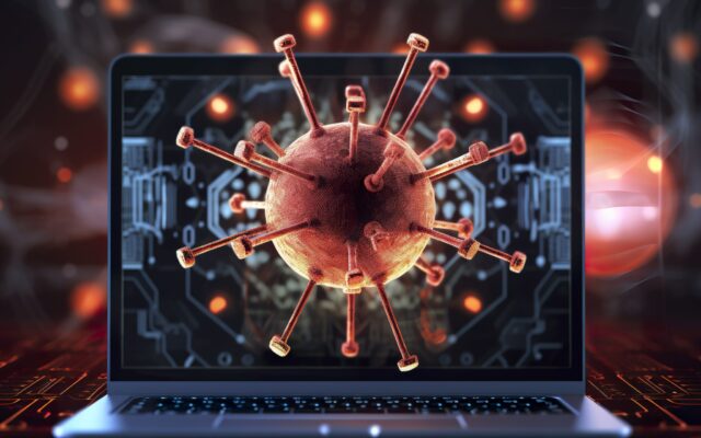 virus removal of laptop